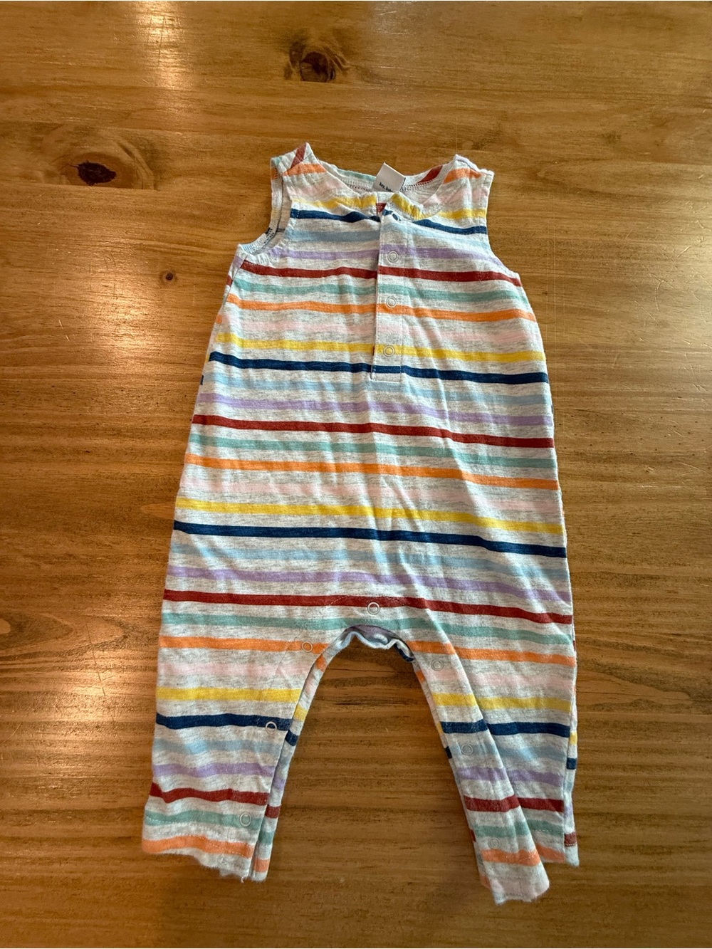 Old Navy Multicolor Striped Sleeveless One-Piece